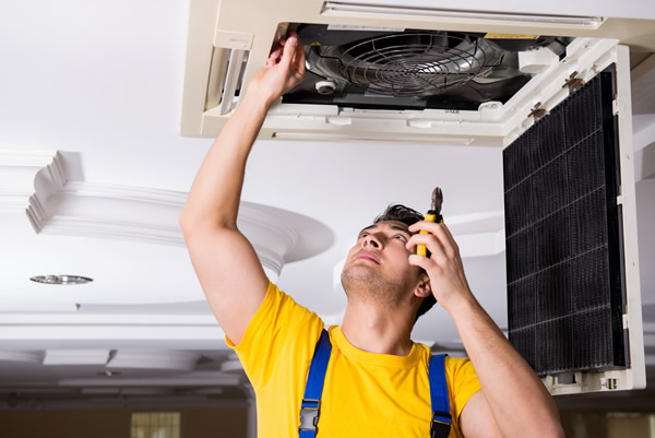 how to service air conditioning